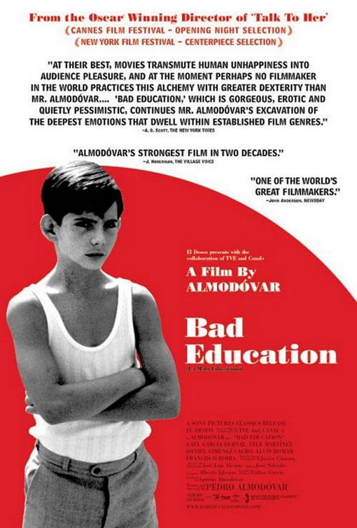 the movie poster: Bad Education (2004) ver1