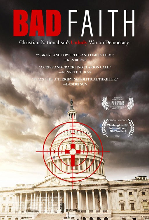 1000 piece jigsaw puzzle for the movie poster: Bad Faith: Christian Nationalism's Unholy War on Democracy (2024) ver2