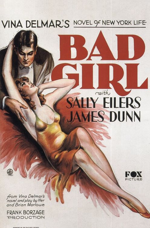 the movie poster: Bad Girl (1931)
