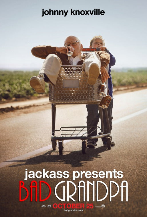 1000 piece jigsaw puzzle for the movie poster: Bad Grandpa (2013) ver2