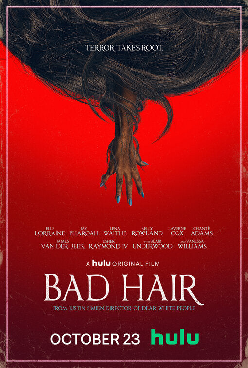 1000 piece jigsaw puzzle for the movie poster: Bad Hair (2020)