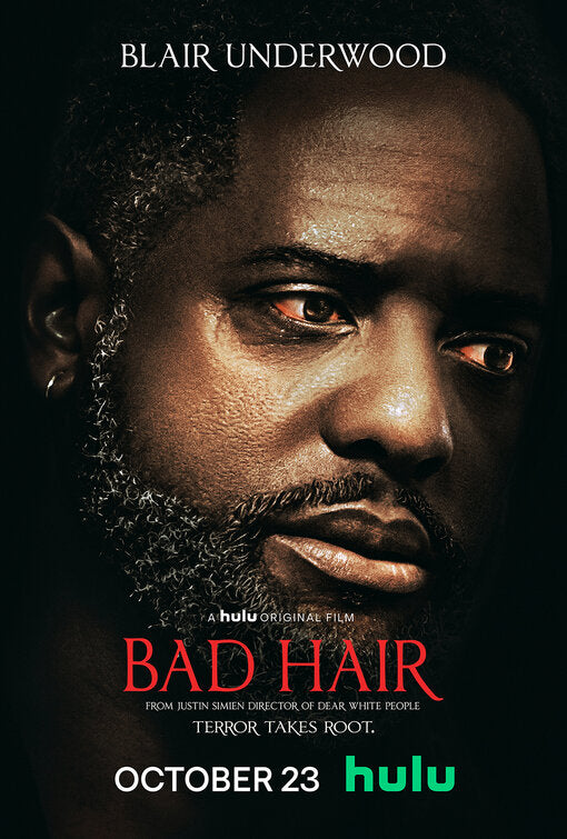 1000 piece jigsaw puzzle for the movie poster: Bad Hair (2020) ver8