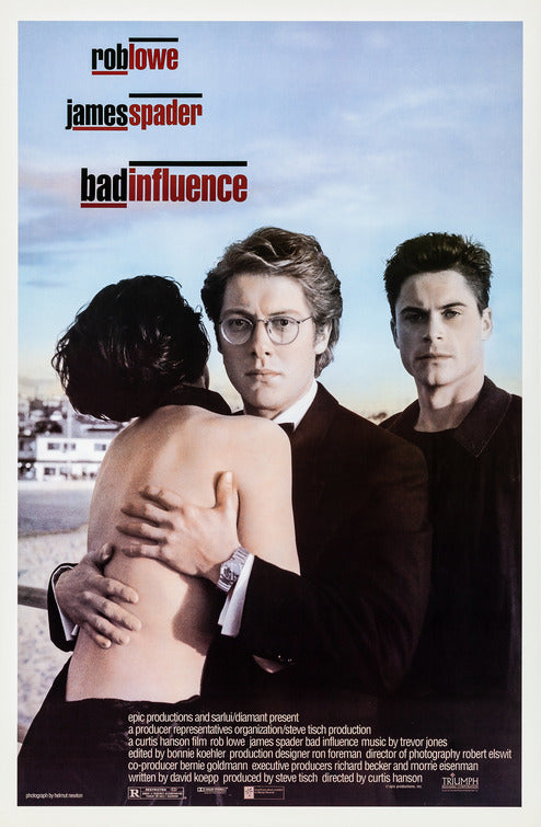 the movie poster: Bad Influence (1990)
