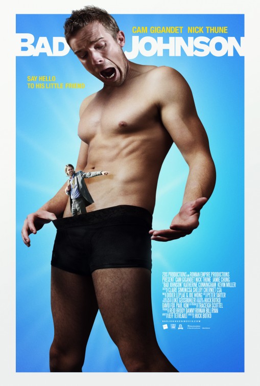 1000 piece jigsaw puzzle for the movie poster: Bad Johnson (2014)