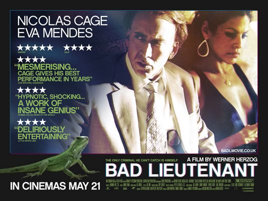 1000 piece jigsaw puzzle for the movie poster: Bad Lieutenant: Port of Call New Orleans (2009) ver4