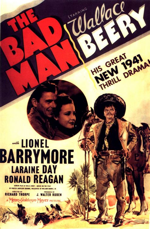 the movie poster: The Bad Man (1941)