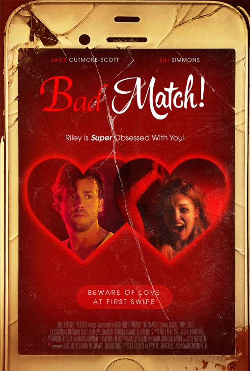 1000 piece jigsaw puzzle for the movie poster: Bad Match (2017) ver2