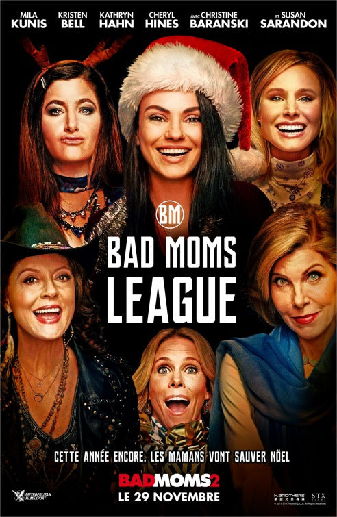 1000 piece jigsaw puzzle for the movie poster: A Bad Moms Christmas (2017) ver10