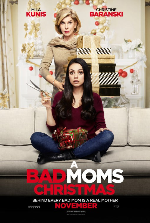 1000 piece jigsaw puzzle for the movie poster: A Bad Moms Christmas (2017) ver2