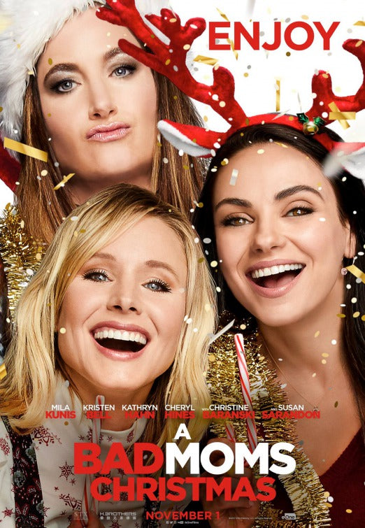 1000 piece jigsaw puzzle for the movie poster: A Bad Moms Christmas (2017) ver5