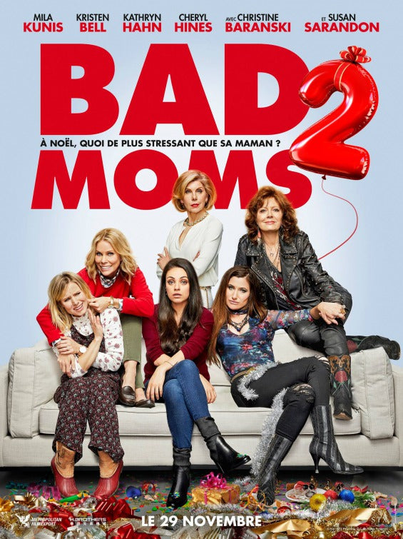 1000 piece jigsaw puzzle for the movie poster: A Bad Moms Christmas (2017) ver9