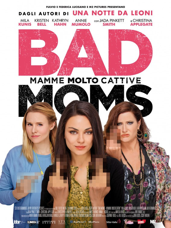 1000 piece jigsaw puzzle for the movie poster: Bad Moms (2016) ver17