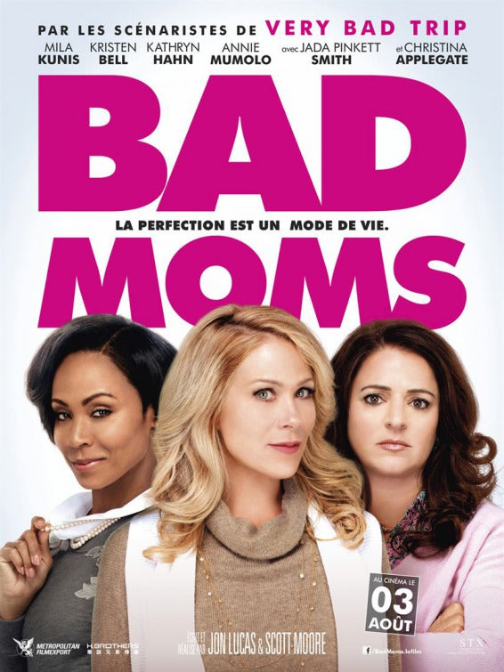 1000 piece jigsaw puzzle for the movie poster: Bad Moms (2016) ver2