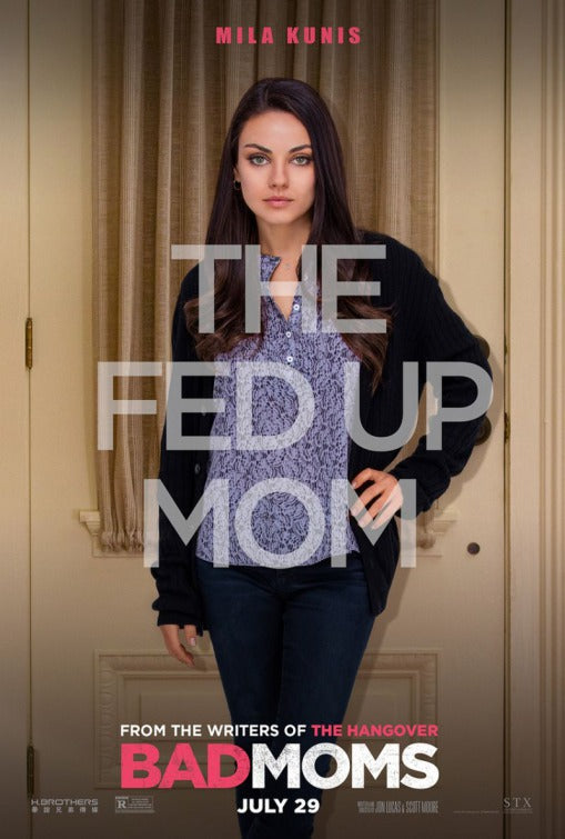 1000 piece jigsaw puzzle for the movie poster: Bad Moms (2016) ver6