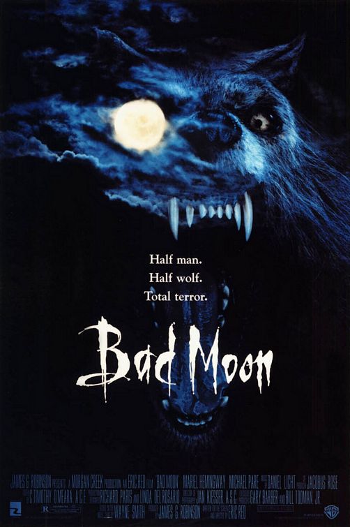 the movie poster: Bad Moon (1996)