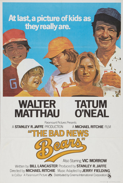 1000 piece jigsaw puzzle for the movie poster: The Bad News Bears (1976) ver2