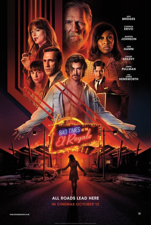 1000 piece jigsaw puzzle for the movie poster: Bad Times at the El Royale (2018) ver10