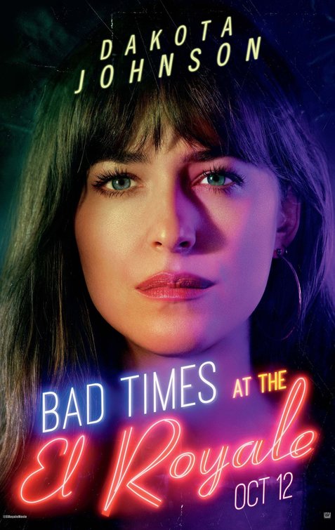 1000 piece jigsaw puzzle for the movie poster: Bad Times at the El Royale (2018) ver12
