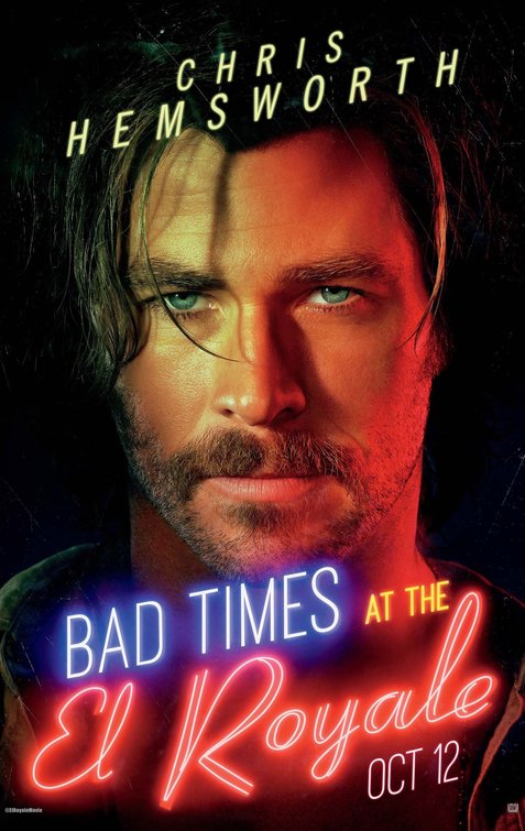 1000 piece jigsaw puzzle for the movie poster: Bad Times at the El Royale (2018) ver13