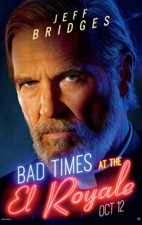 1000 piece jigsaw puzzle for the movie poster: Bad Times at the El Royale (2018) ver14