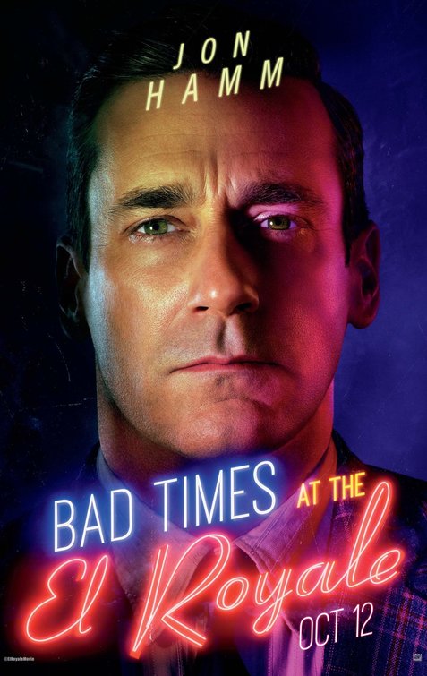 1000 piece jigsaw puzzle for the movie poster: Bad Times at the El Royale (2018) ver16