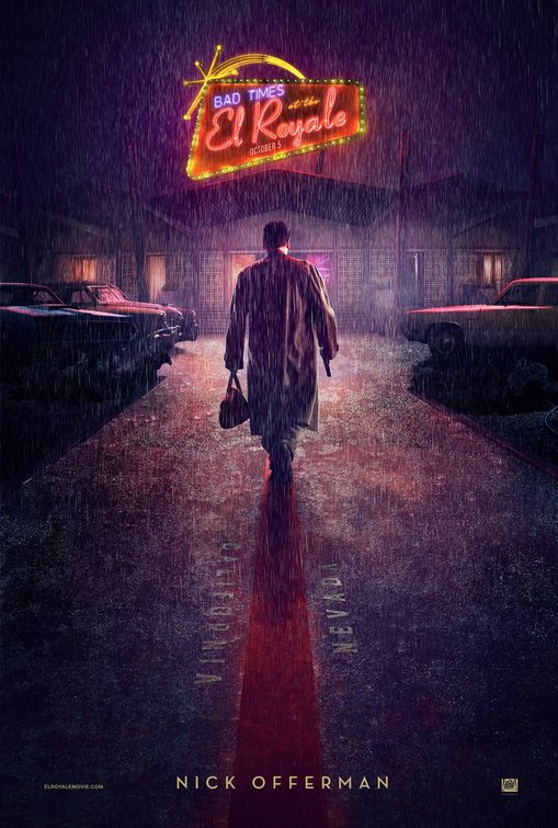 1000 piece jigsaw puzzle for the movie poster: Bad Times at the El Royale (2018) ver2