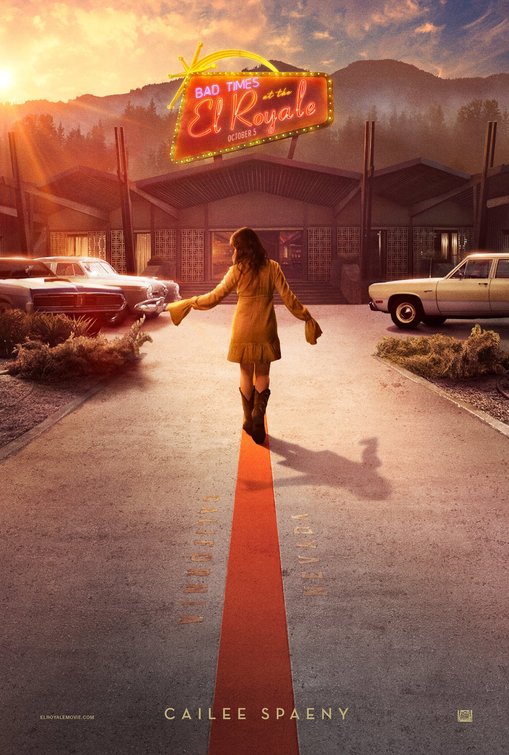 1000 piece jigsaw puzzle for the movie poster: Bad Times at the El Royale (2018) ver4