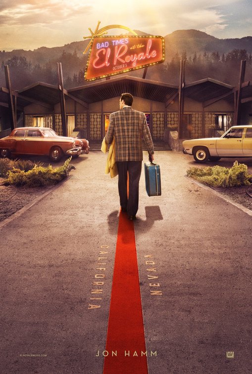 1000 piece jigsaw puzzle for the movie poster: Bad Times at the El Royale (2018) ver5