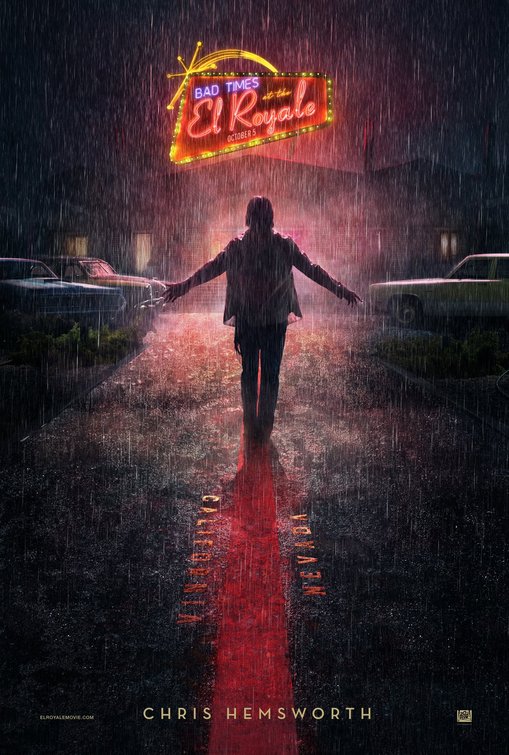 1000 piece jigsaw puzzle for the movie poster: Bad Times at the El Royale (2018) ver7