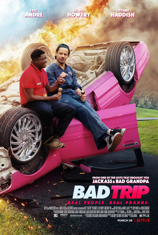 1000 piece jigsaw puzzle for the movie poster: Bad Trip (2021)