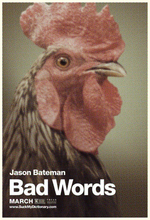 1000 piece jigsaw puzzle for the movie poster: Bad Words (2014) ver4