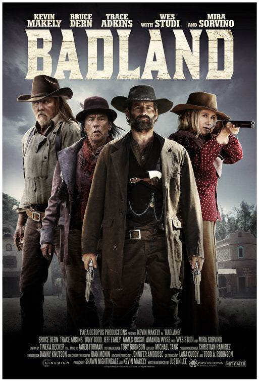 1000 piece jigsaw puzzle for the movie poster: Badland (2019)
