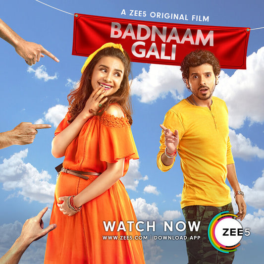 1000 piece jigsaw puzzle for tv poster: Badnaam Gali, ver2