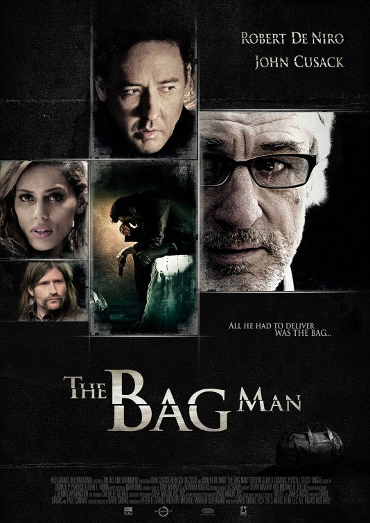 1000 piece jigsaw puzzle for the movie poster: The Bag Man (2014) ver2