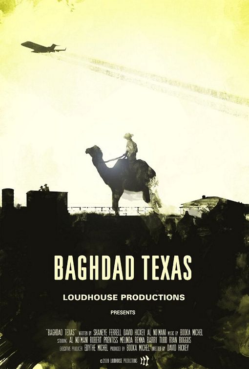 1000 piece jigsaw puzzle for the movie poster: Baghdad Texas (2010)