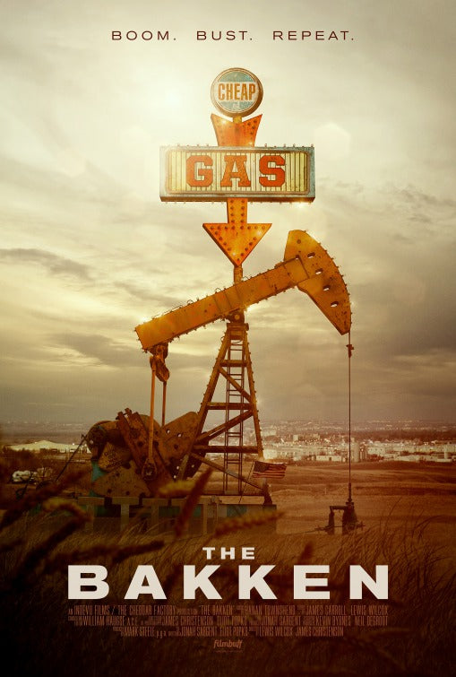1000 piece jigsaw puzzle for the movie poster: The Bakken (2017)