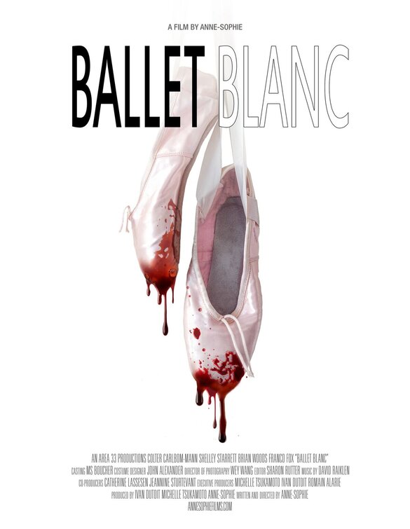 1000 piece jigsaw puzzle for the movie poster: Ballet Blanc (2019)