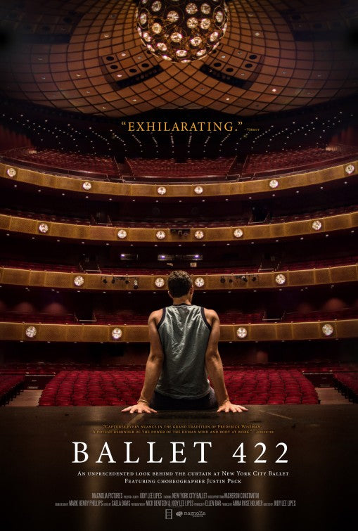 1000 piece jigsaw puzzle for the movie poster: Ballet 422 (2014)