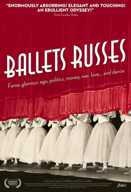 1000 piece jigsaw puzzle for the movie poster: Ballets russes (2005)