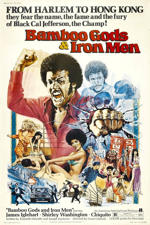 the movie poster: Bamboo Gods and Iron Men (1974)