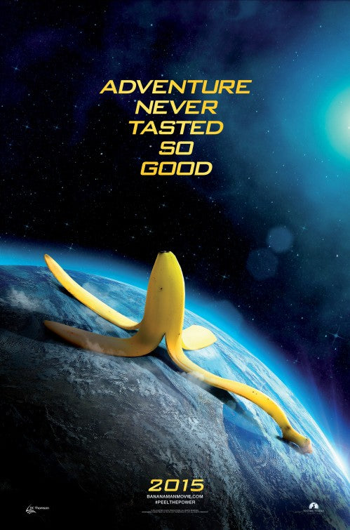 1000 piece jigsaw puzzle for the movie poster: Bananaman (2017)