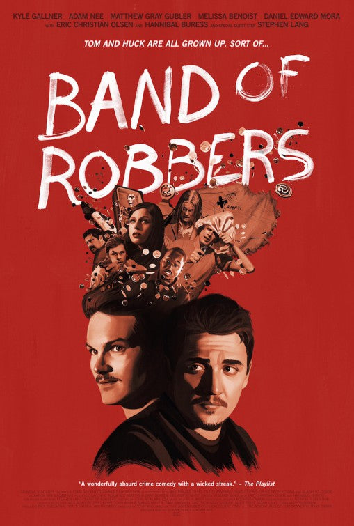 1000 piece jigsaw puzzle for the movie poster: Band of Robbers (2016)