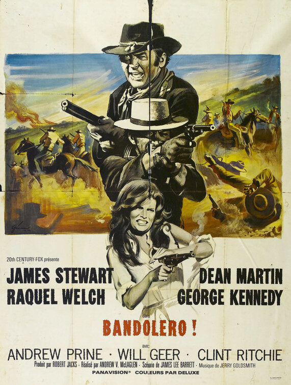 1000 piece jigsaw puzzle for the movie poster: Bandolero! (1968) ver7