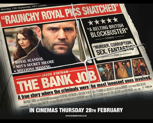 the movie poster: The Bank Job (2008) ver2