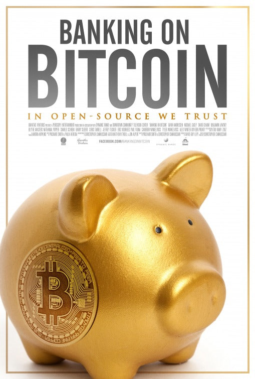1000 piece jigsaw puzzle for the movie poster: Banking on Bitcoin (2016)