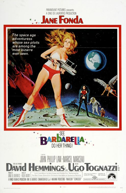 the movie poster: Barbarella (1968)