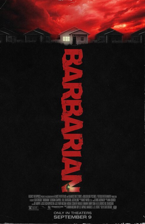 1000 piece jigsaw puzzle for the movie poster: Barbarian (2022) ver3