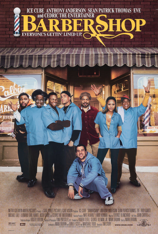 the movie poster: Barbershop (2002)