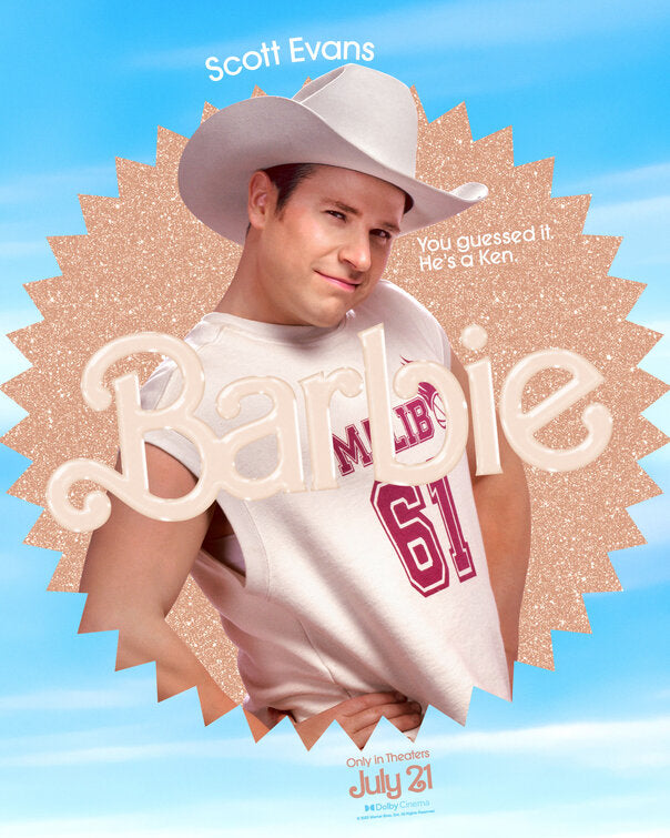 1000 piece jigsaw puzzle for the movie poster: Barbie (2023) ver22