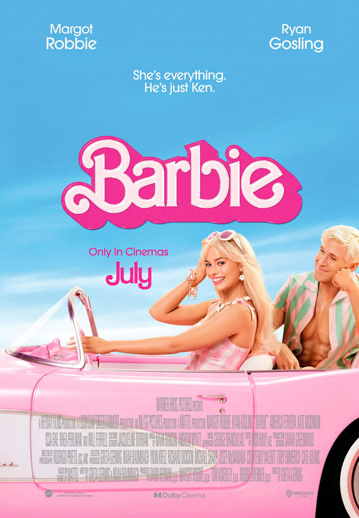 1000 piece jigsaw puzzle for the movie poster: Barbie (2023) ver28